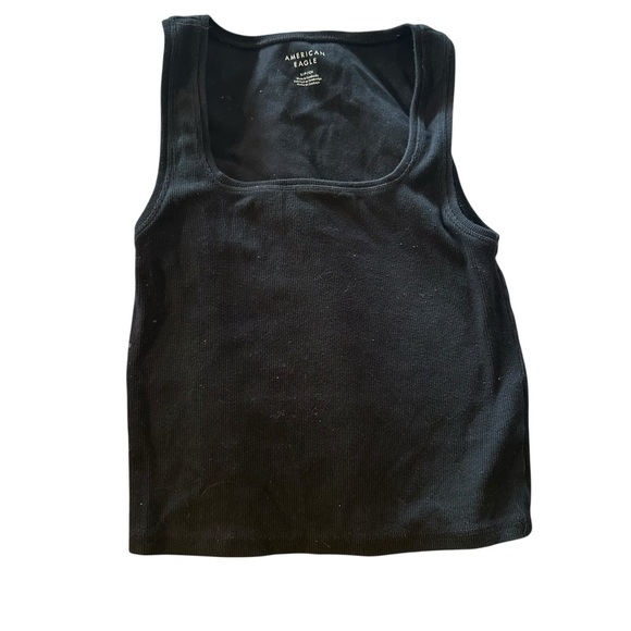 American Eagle Outfitters Classic Black Tank Top - Picture 1 of 3